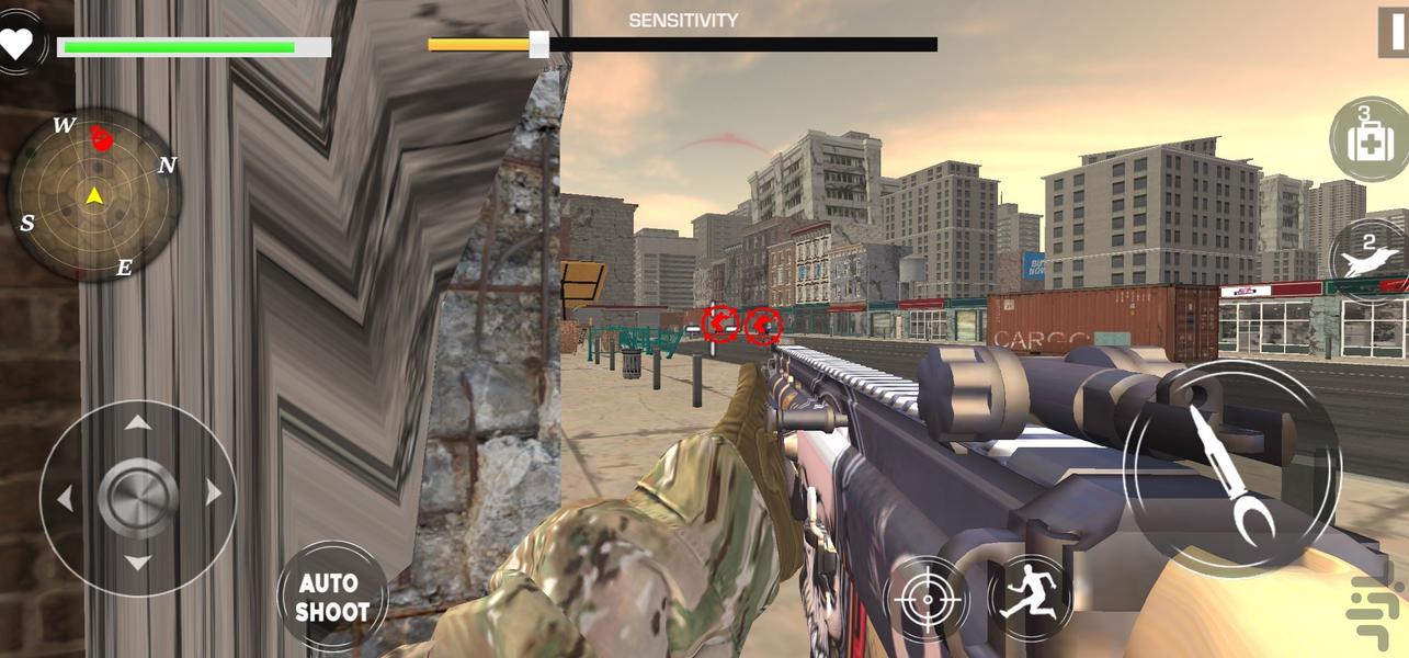 بازی تفنگی عملیات ویژه - Gameplay image of android game