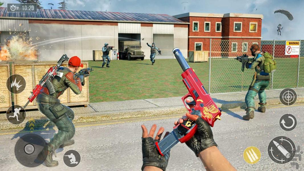 عملیات ویژه آلفا | بازی جدید تفنگی - عکس بازی موبایلی اندروید