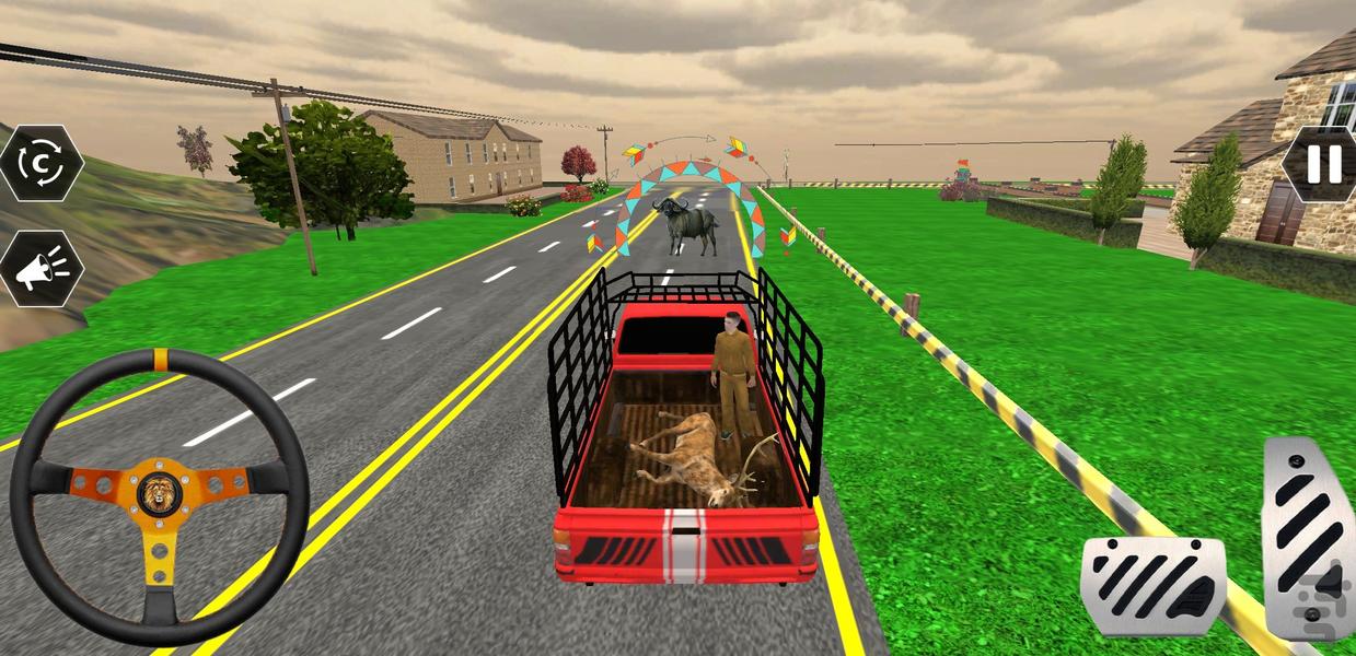 بازی انتقال حیوانات وحشی - عکس بازی موبایلی اندروید