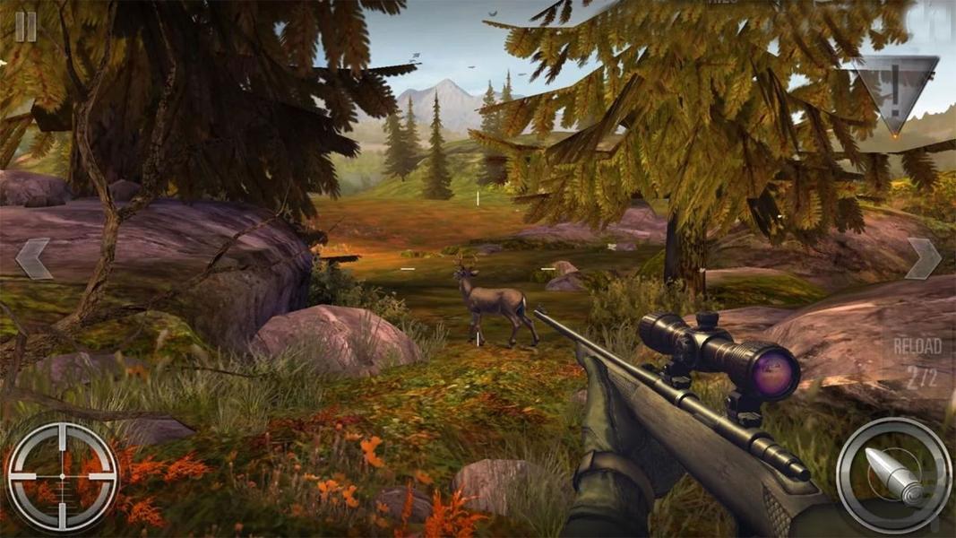 بازی شکار در جنگل | شکارچی حیوانات - Gameplay image of android game