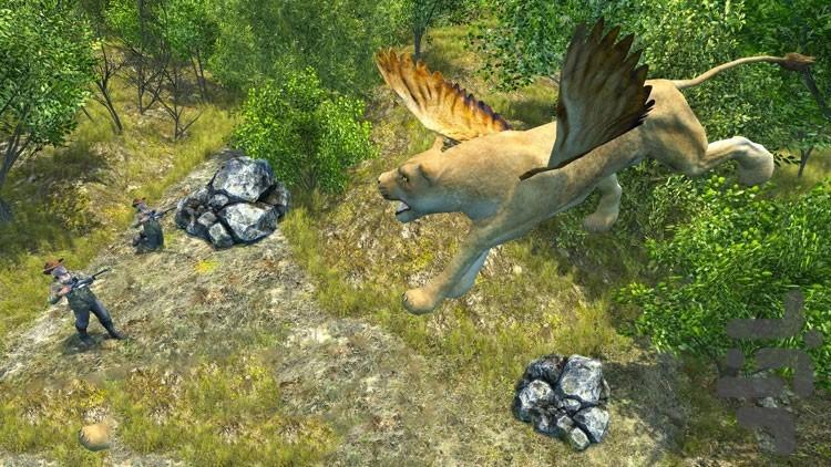 بازی شیر بالدار - Gameplay image of android game