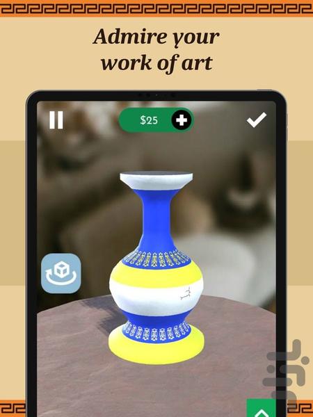 بازی سفالگری | بازی جدید - عکس بازی موبایلی اندروید