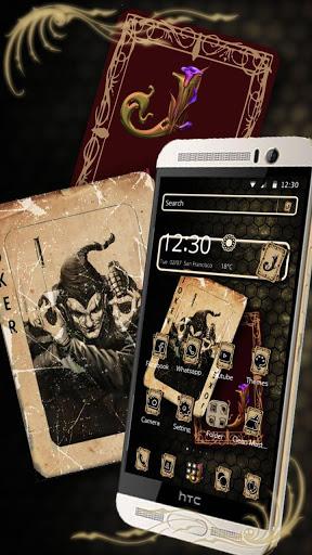 Joker Cards Theme - Image screenshot of android app