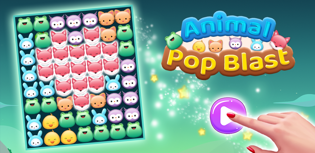 Animal Pop Blast - Win Cash - Gameplay image of android game