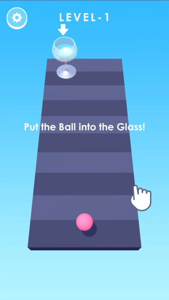 PongToss3D - Gameplay image of android game