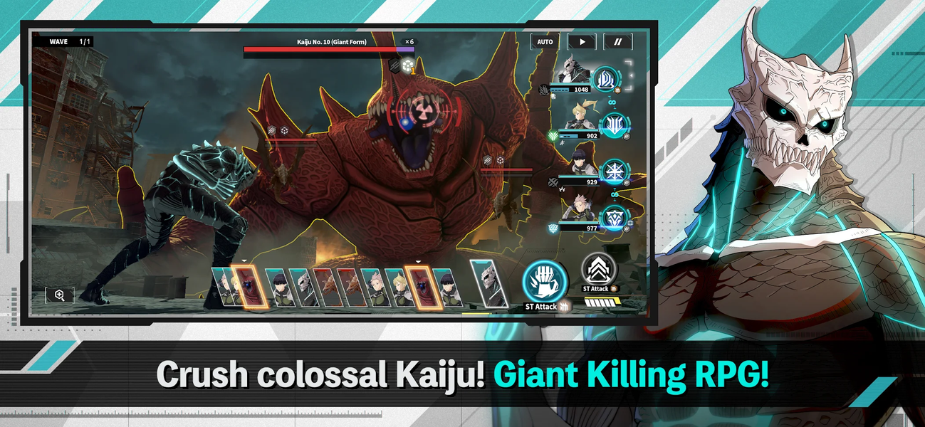 KAIJU NO. 8 THE GAME - Gameplay image of android game