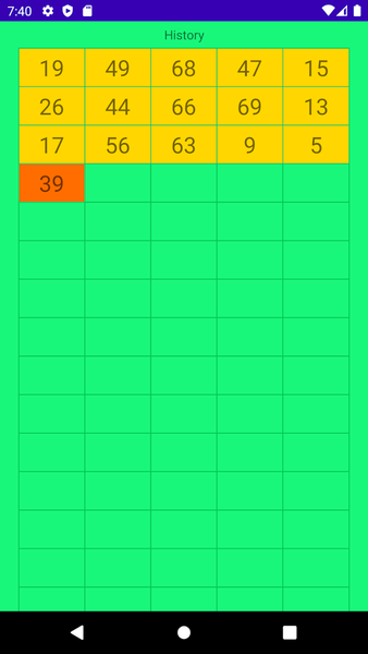Bingo Machine - عکس برنامه موبایلی اندروید