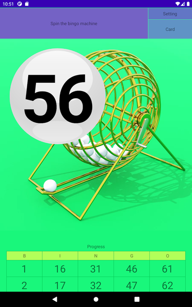 Bingo Machine - عکس برنامه موبایلی اندروید