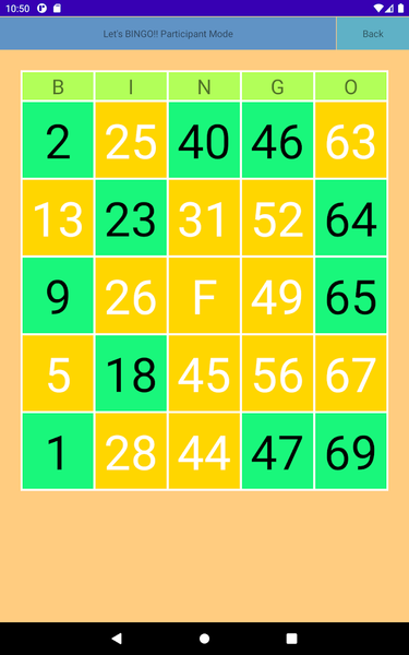 Bingo Machine - عکس برنامه موبایلی اندروید