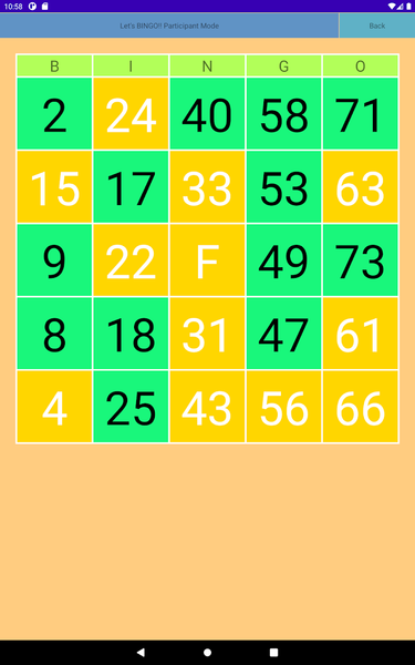 Bingo Machine - عکس برنامه موبایلی اندروید