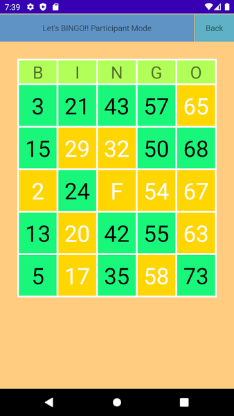 Bingo Machine - عکس برنامه موبایلی اندروید