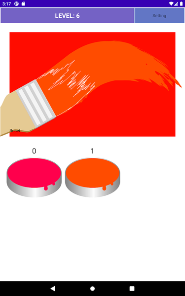Mixing Colors - Gameplay image of android game