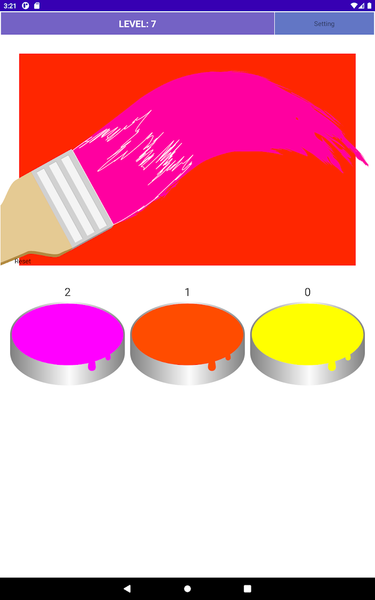 Mixing Colors - Gameplay image of android game