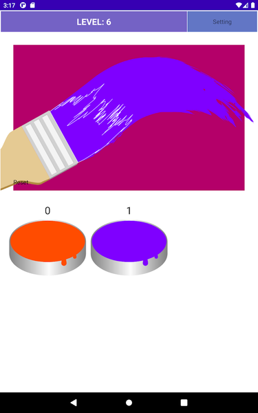 Mixing Colors - Gameplay image of android game