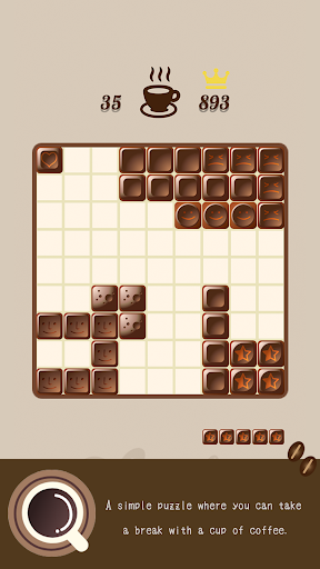 Block Puzzle Chocolate&Puzzle - Gameplay image of android game