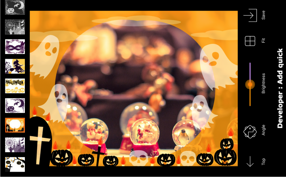 Halloween Camera - Image screenshot of android app