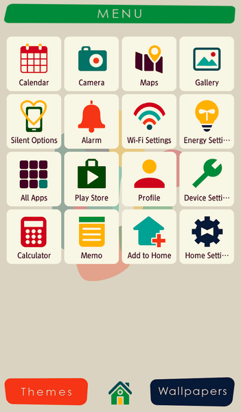 Abstract Theme +HOME - Image screenshot of android app