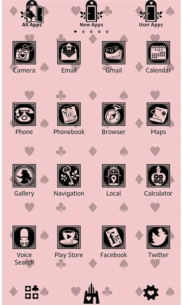 icon & wallpaper-Alice Gothic- - Image screenshot of android app