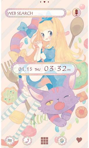 Alice's Sweets Party Theme - Image screenshot of android app