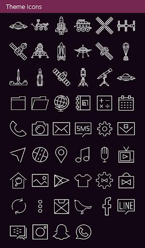 Alien Theme +HOME - عکس برنامه موبایلی اندروید