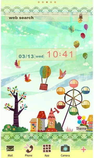 Picture Book Wallpaper Theme - Image screenshot of android app