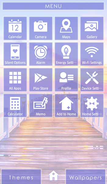 SunSet Wharf Theme - Image screenshot of android app