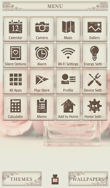 Rose＆Perfume Theme - Image screenshot of android app