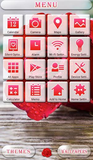 Rose Drops Theme - Image screenshot of android app