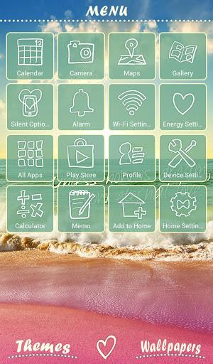 Cute Theme-Beachside Story- - عکس برنامه موبایلی اندروید