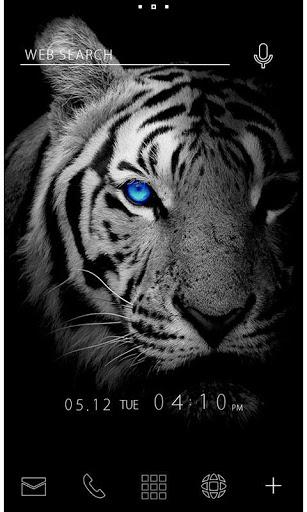Theme -Blue Eye of the Tiger- - Image screenshot of android app