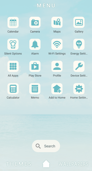 Summer Beach Vibes Theme +HOME - Image screenshot of android app