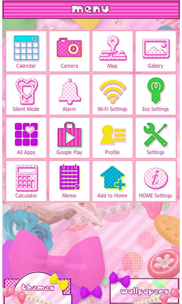 Candy March Wallpaper - Image screenshot of android app