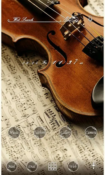 Classical Theme-Violin- - Image screenshot of android app