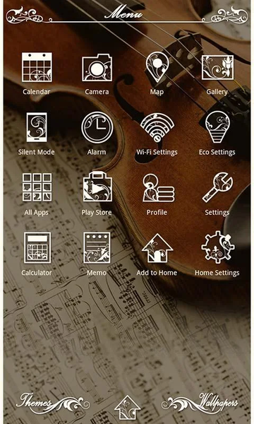 Classical Theme-Violin- - Image screenshot of android app