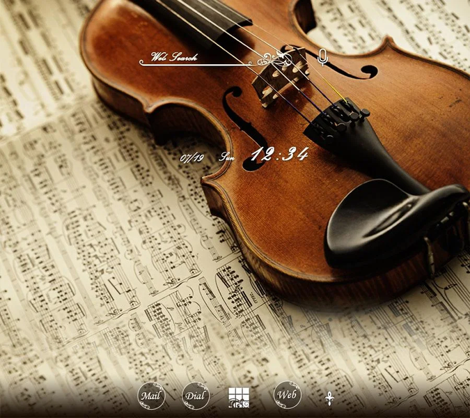 Classical Theme-Violin- - Image screenshot of android app