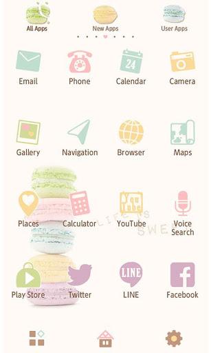 Sweet Wallpaper-Macarons!- - عکس برنامه موبایلی اندروید