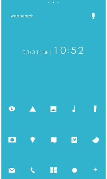 icon&wallpaper 7 Simple Colors - Image screenshot of android app