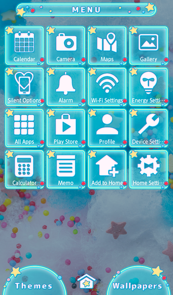 Cotton Candy Theme - Image screenshot of android app