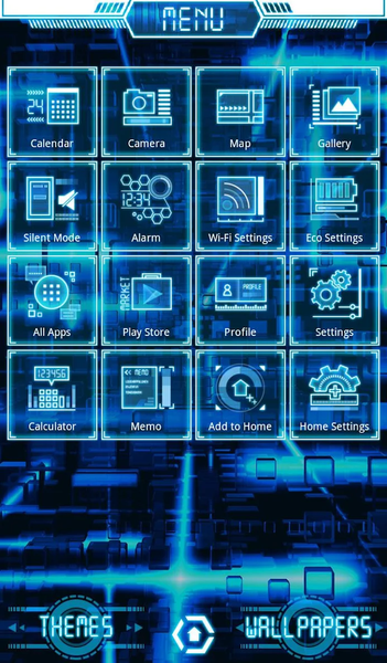 Cyber Screen wallpaper - Image screenshot of android app