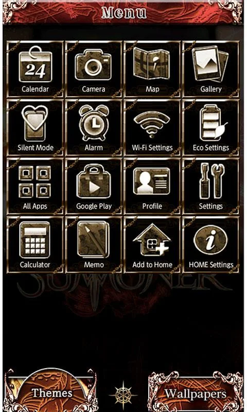 Dark Summoner Theme [+] HOME - Image screenshot of android app