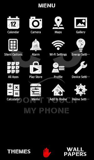 Don't Touch My Phone +HOME - عکس برنامه موبایلی اندروید