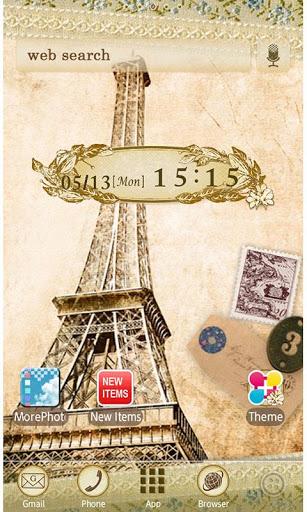 Paris wallpaper Eiffel Tower - عکس برنامه موبایلی اندروید