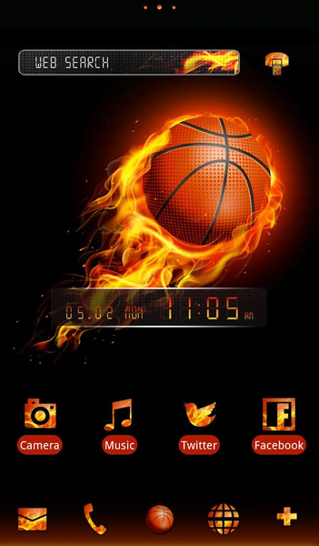 Fireball +HOME Theme - Image screenshot of android app