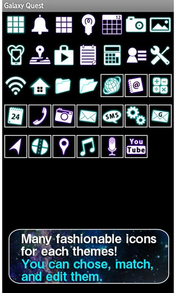 Galaxy Quest Wallpaper Theme - عکس برنامه موبایلی اندروید