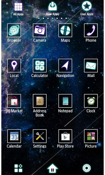 Galaxy Quest Wallpaper Theme - عکس برنامه موبایلی اندروید