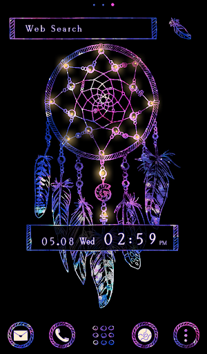 Galaxy Dreamcatcher Theme - Image screenshot of android app