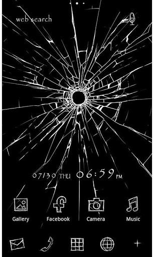 Cool Theme-Screen Crack- - عکس برنامه موبایلی اندروید
