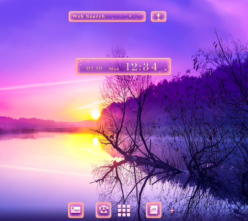 Wondrous Lake Theme - Image screenshot of android app