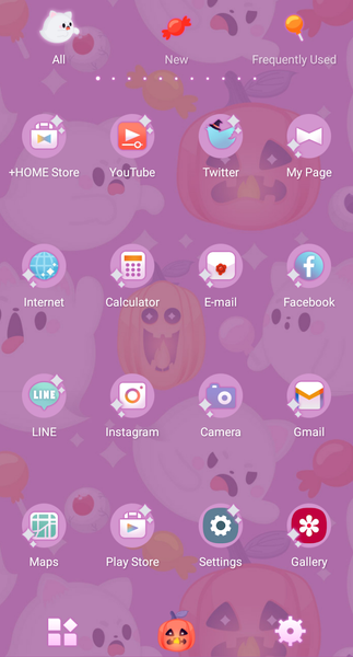 Trick or Treat Theme +HOME - عکس برنامه موبایلی اندروید