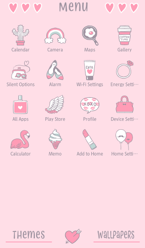 Hearty Milk Theme +HOME - Image screenshot of android app